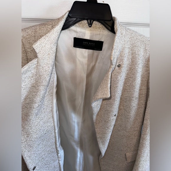 Zara coat Classic collection  Cream size M - Picture 6 of 10